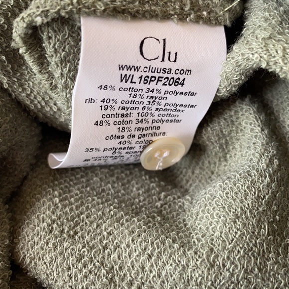 Clu Sage Combination Top New With Tags - Picture 7 of 9